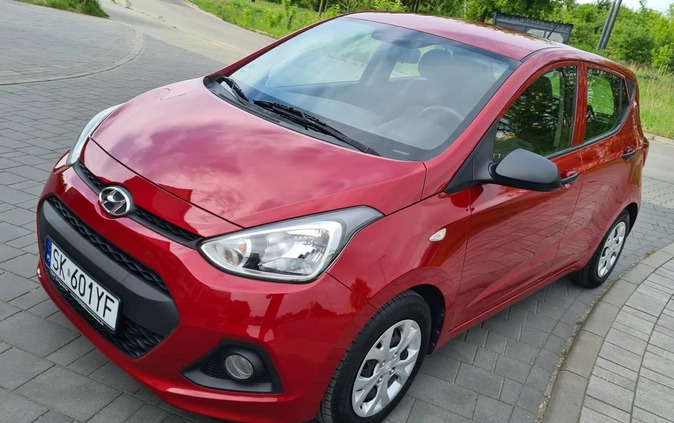 Hyundai i10 cena 24900 przebieg: 72080, rok produkcji 2014 z Katowice małe 301